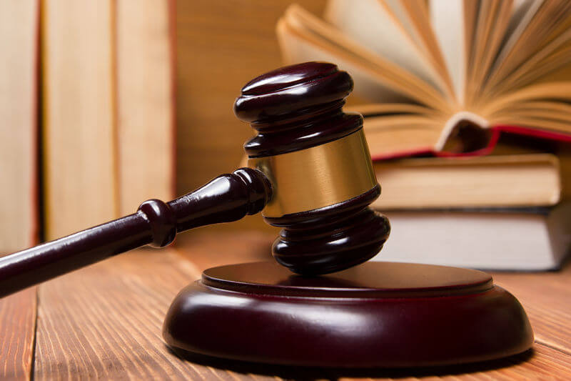 Gavel in front of legal books; Trust Administration in Bellevue & Probate Administration